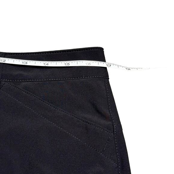 Eddie Bauer Black Skort Size 8 Activewear Front Back Pockets - Picture 7 of 8